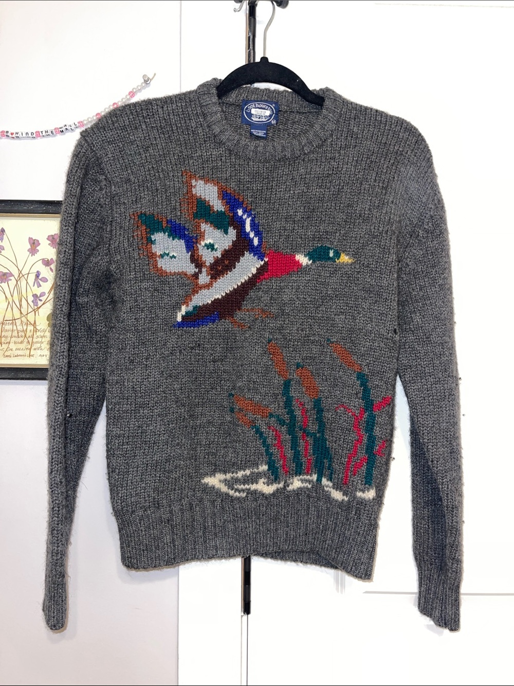 Vintage Boathouse Row Duck Sweater